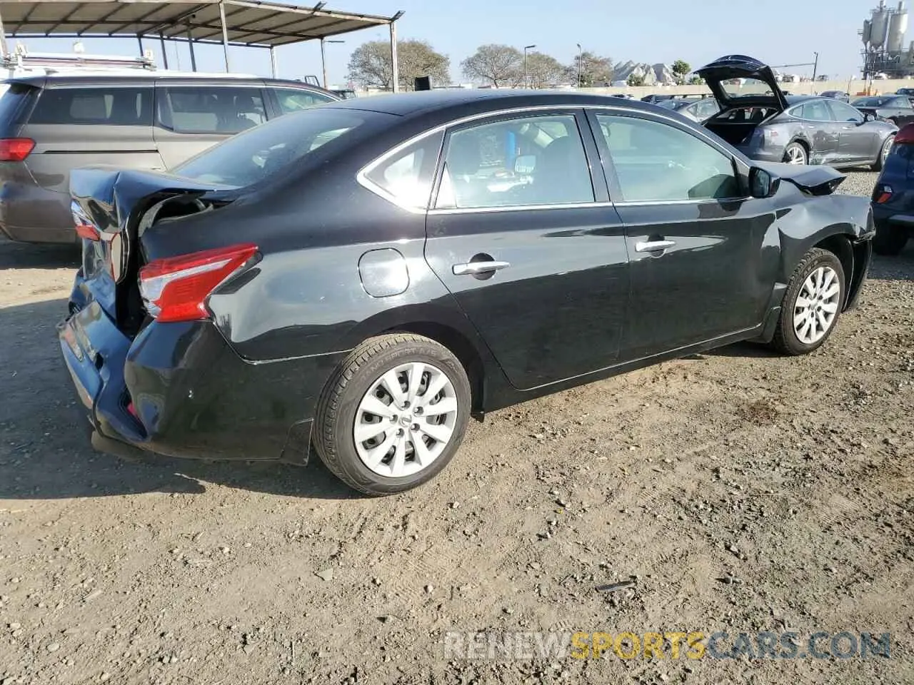 3 Photograph of a damaged car 3N1AB7AP4KY336880 NISSAN SENTRA 2019