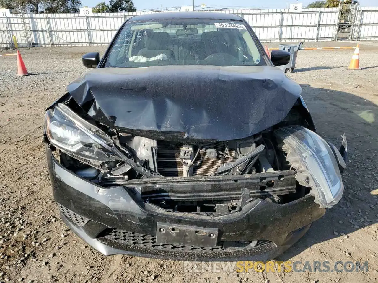 5 Photograph of a damaged car 3N1AB7AP4KY336880 NISSAN SENTRA 2019