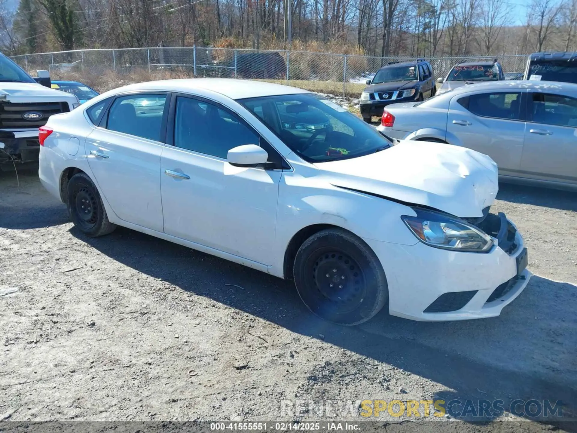 1 Photograph of a damaged car 3N1AB7AP4KY338354 NISSAN SENTRA 2019