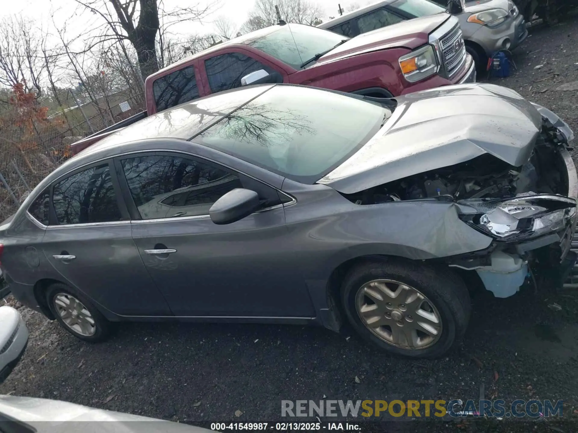 13 Photograph of a damaged car 3N1AB7AP4KY341870 NISSAN SENTRA 2019