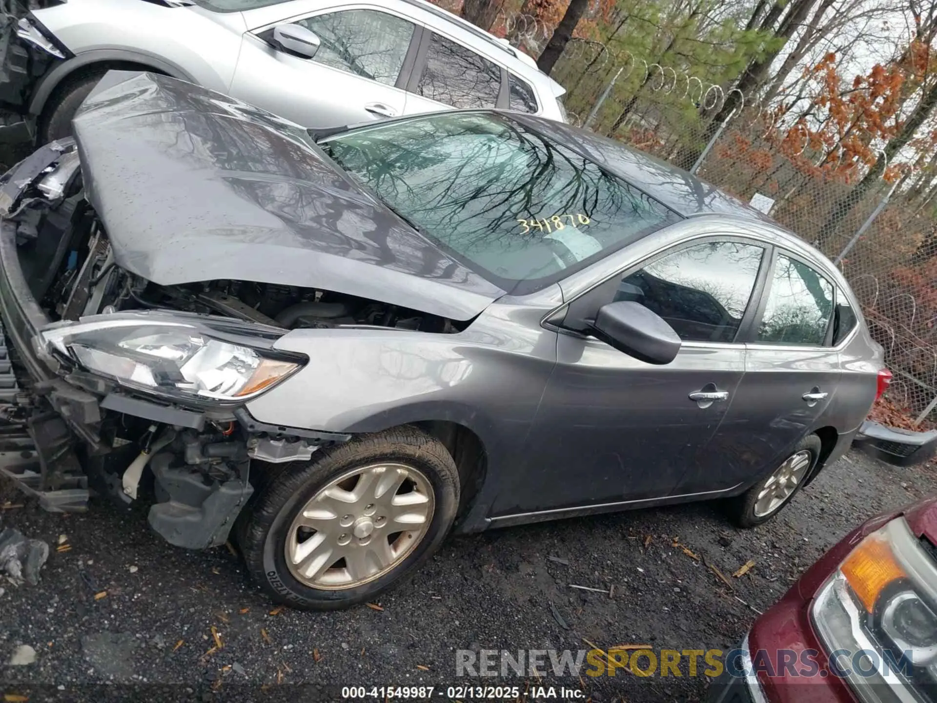 14 Photograph of a damaged car 3N1AB7AP4KY341870 NISSAN SENTRA 2019