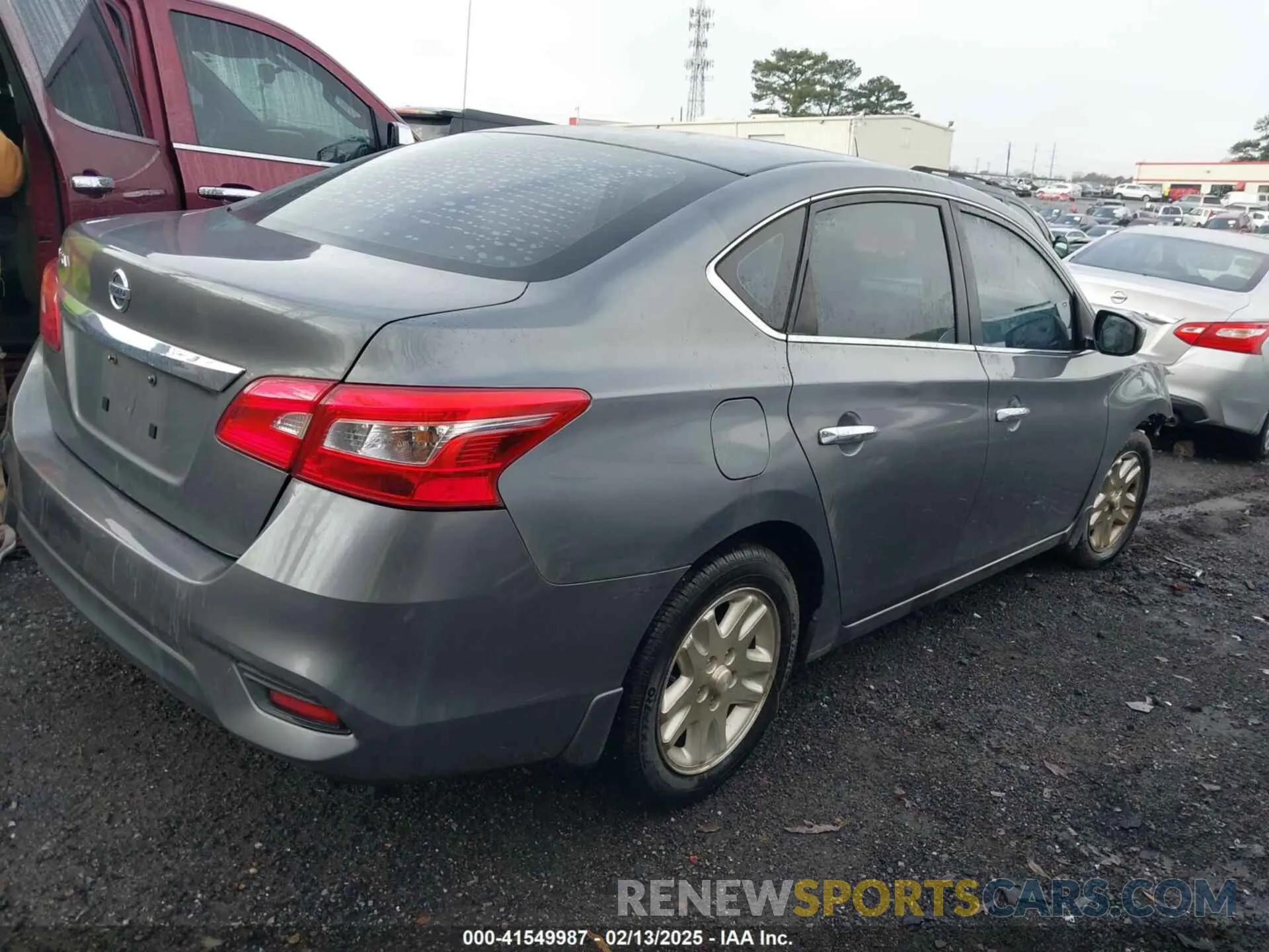 4 Photograph of a damaged car 3N1AB7AP4KY341870 NISSAN SENTRA 2019