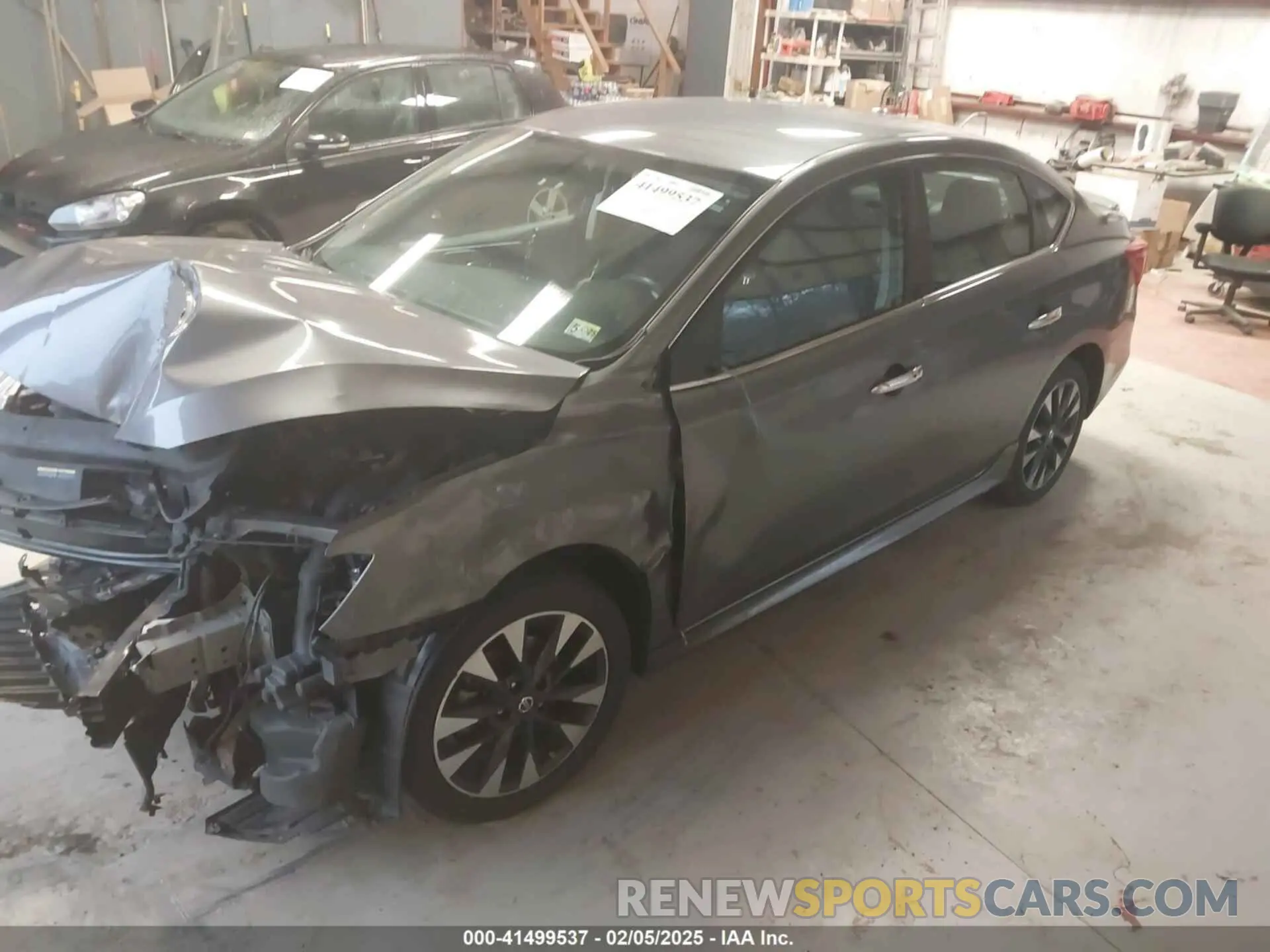 2 Photograph of a damaged car 3N1AB7AP4KY343358 NISSAN SENTRA 2019