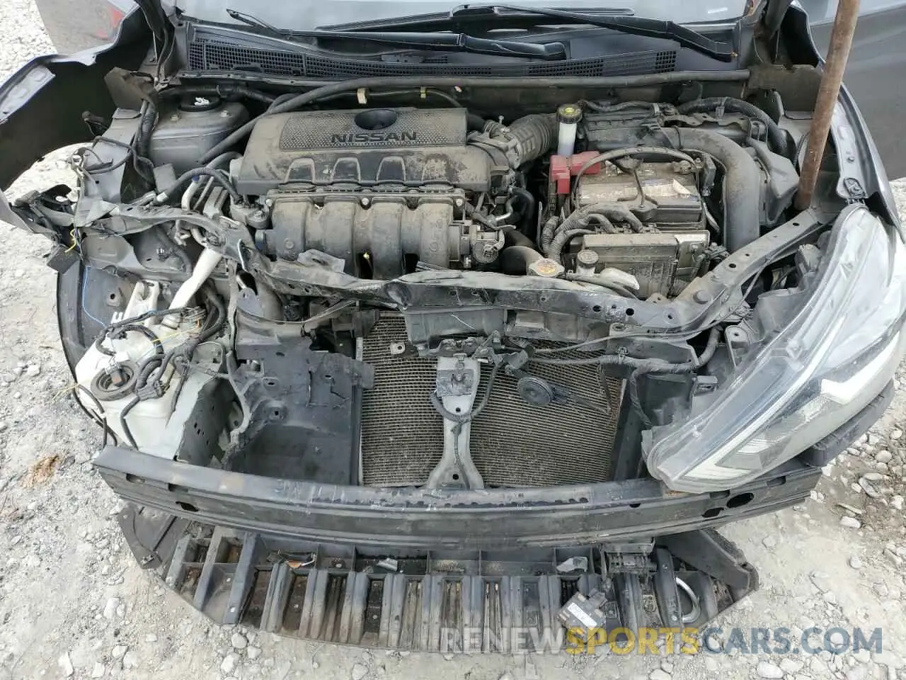 11 Photograph of a damaged car 3N1AB7AP4KY348866 NISSAN SENTRA 2019