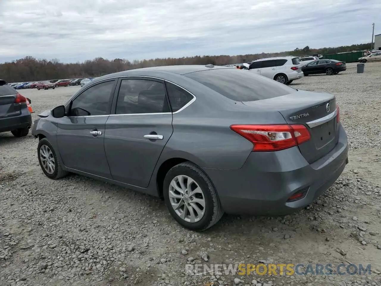 2 Photograph of a damaged car 3N1AB7AP4KY348866 NISSAN SENTRA 2019