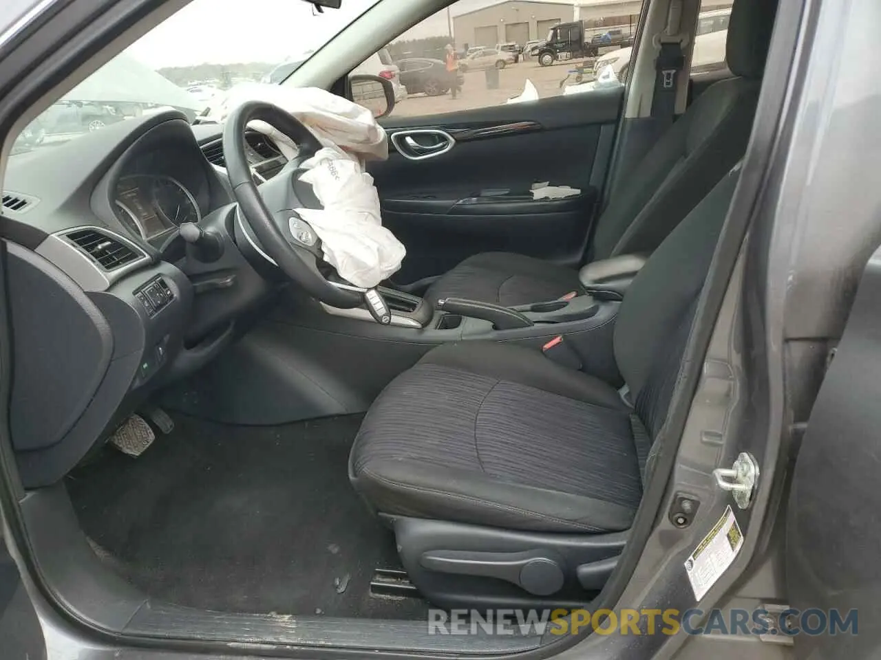 7 Photograph of a damaged car 3N1AB7AP4KY348866 NISSAN SENTRA 2019