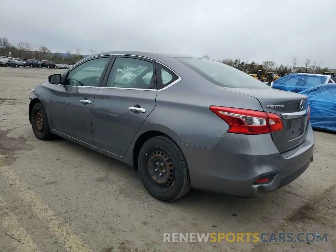 2 Photograph of a damaged car 3N1AB7AP4KY353565 NISSAN SENTRA 2019
