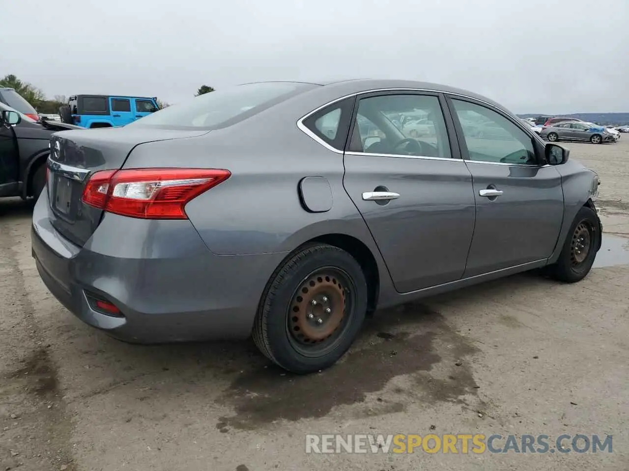 3 Photograph of a damaged car 3N1AB7AP4KY353565 NISSAN SENTRA 2019