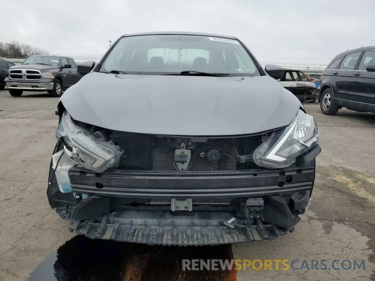 5 Photograph of a damaged car 3N1AB7AP4KY353565 NISSAN SENTRA 2019