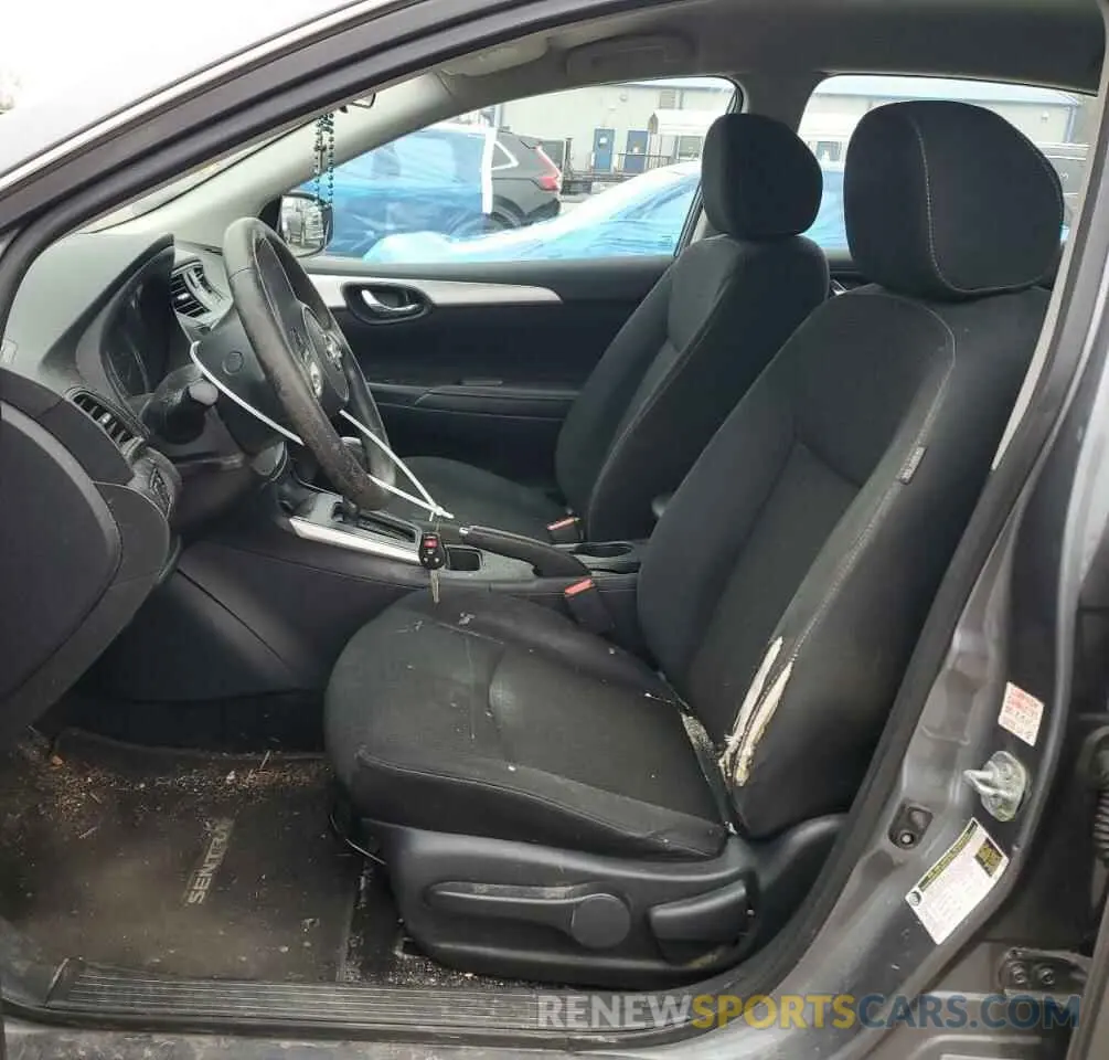 7 Photograph of a damaged car 3N1AB7AP4KY353565 NISSAN SENTRA 2019
