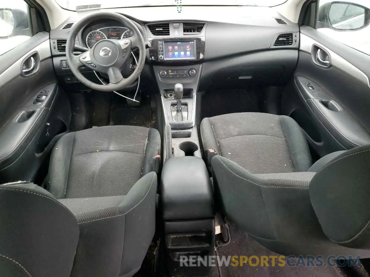 8 Photograph of a damaged car 3N1AB7AP4KY353565 NISSAN SENTRA 2019
