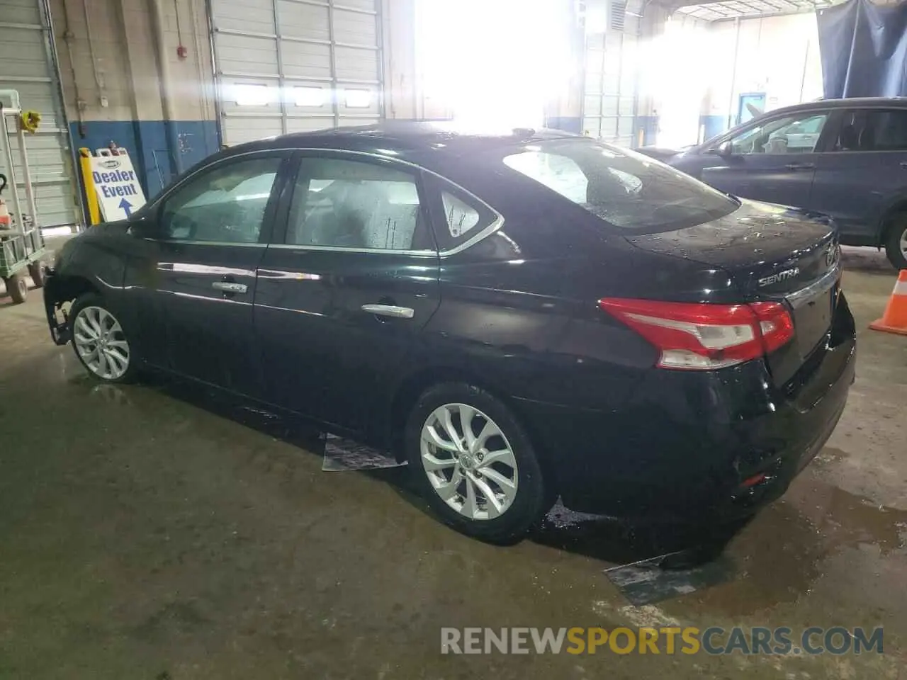 2 Photograph of a damaged car 3N1AB7AP4KY356952 NISSAN SENTRA 2019