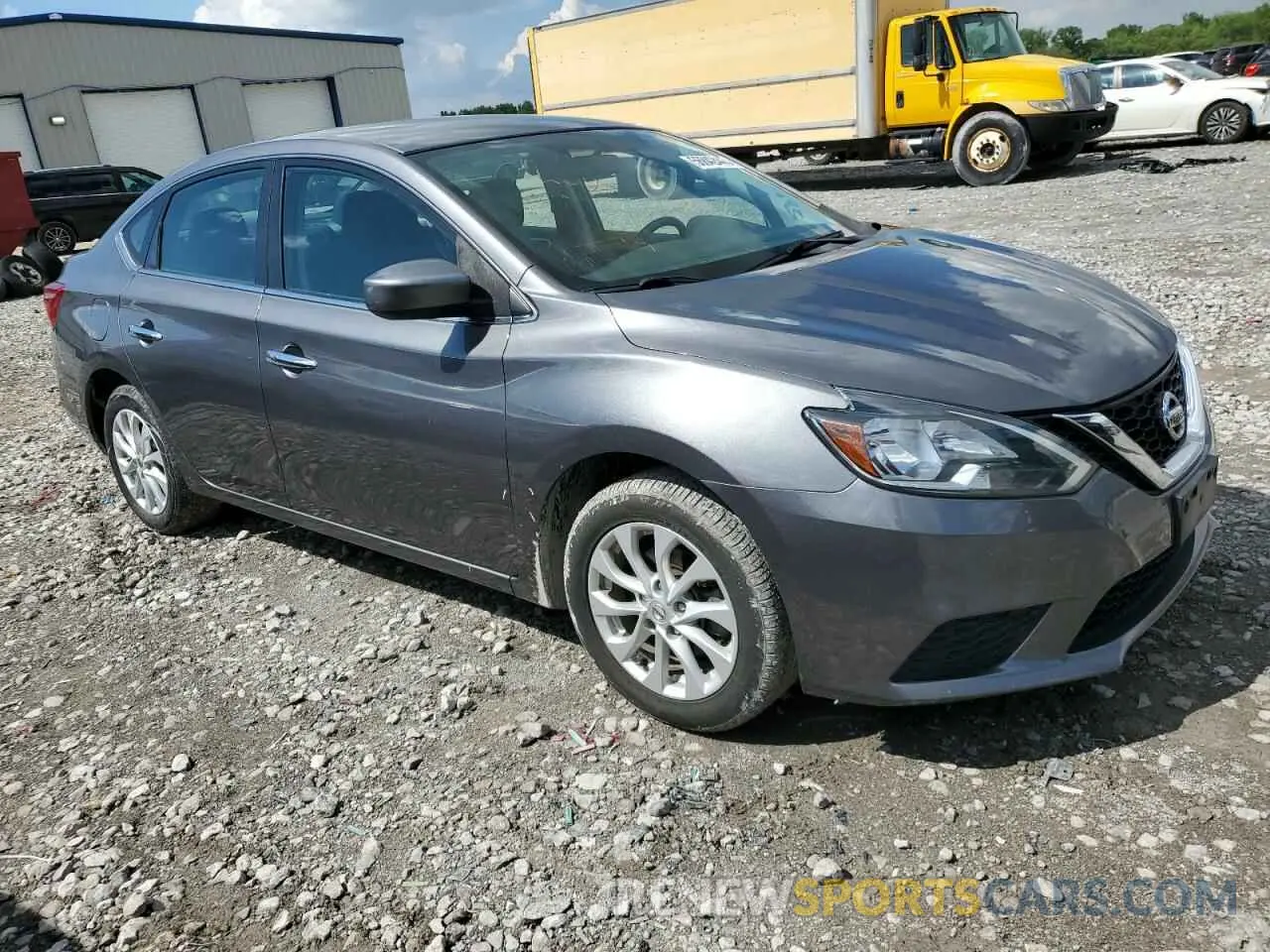 4 Photograph of a damaged car 3N1AB7AP4KY358863 NISSAN SENTRA 2019