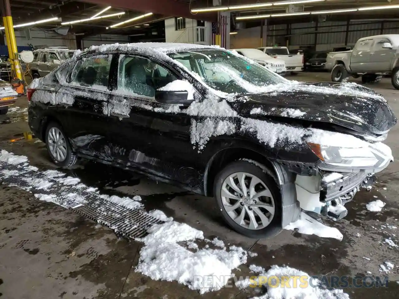 4 Photograph of a damaged car 3N1AB7AP4KY360290 NISSAN SENTRA 2019