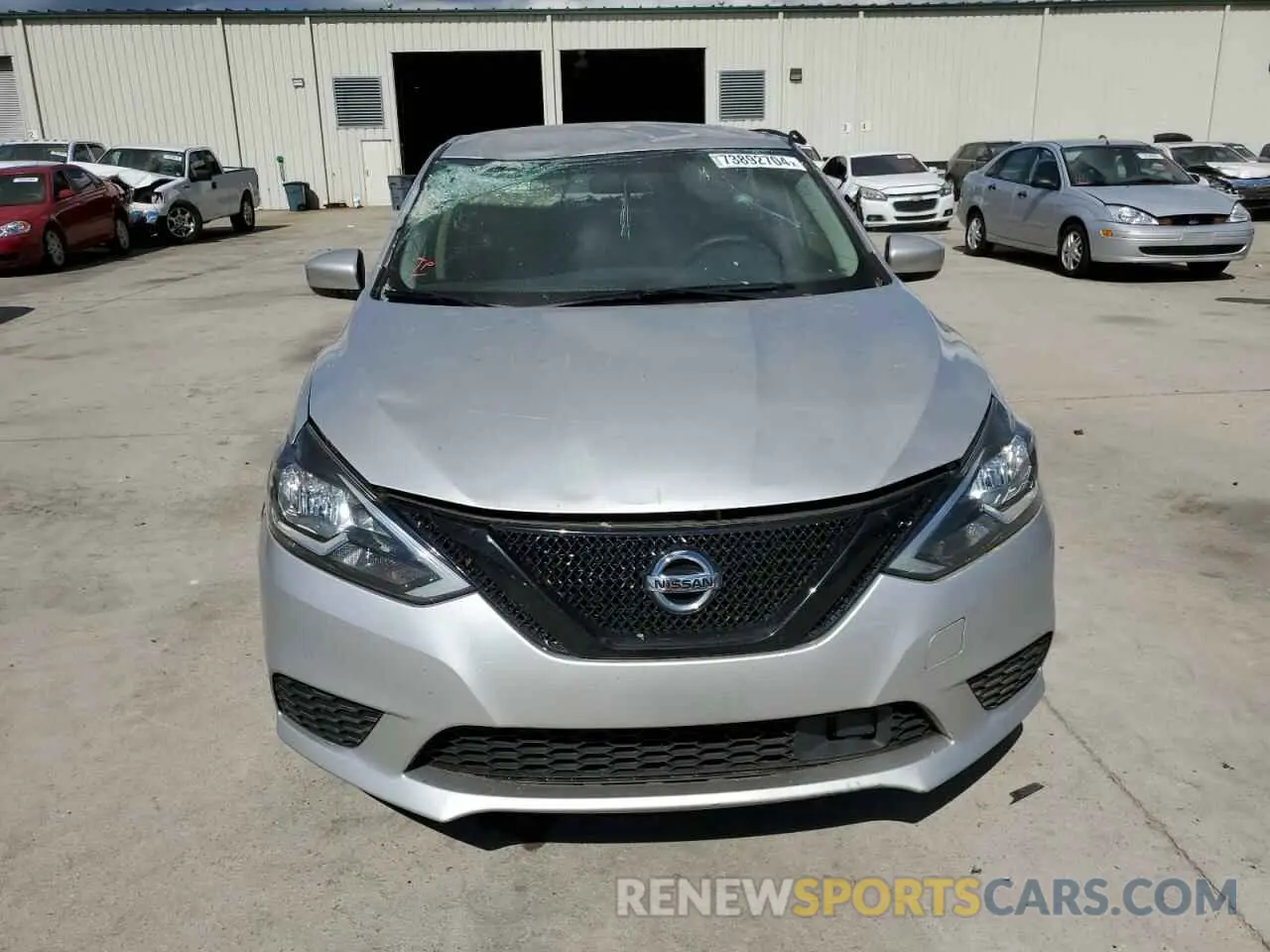 5 Photograph of a damaged car 3N1AB7AP4KY362265 NISSAN SENTRA 2019