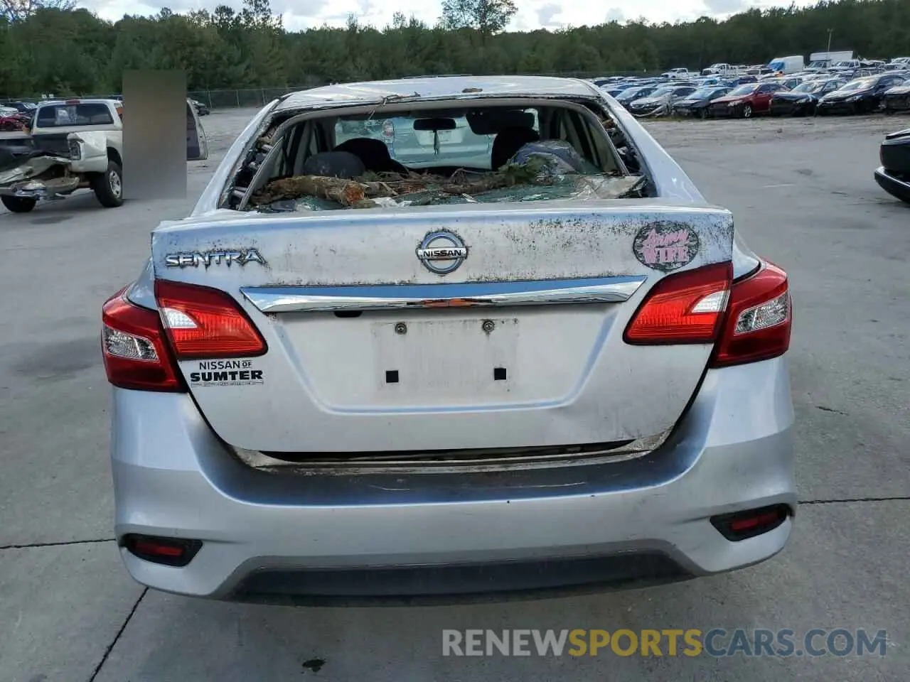 6 Photograph of a damaged car 3N1AB7AP4KY362265 NISSAN SENTRA 2019