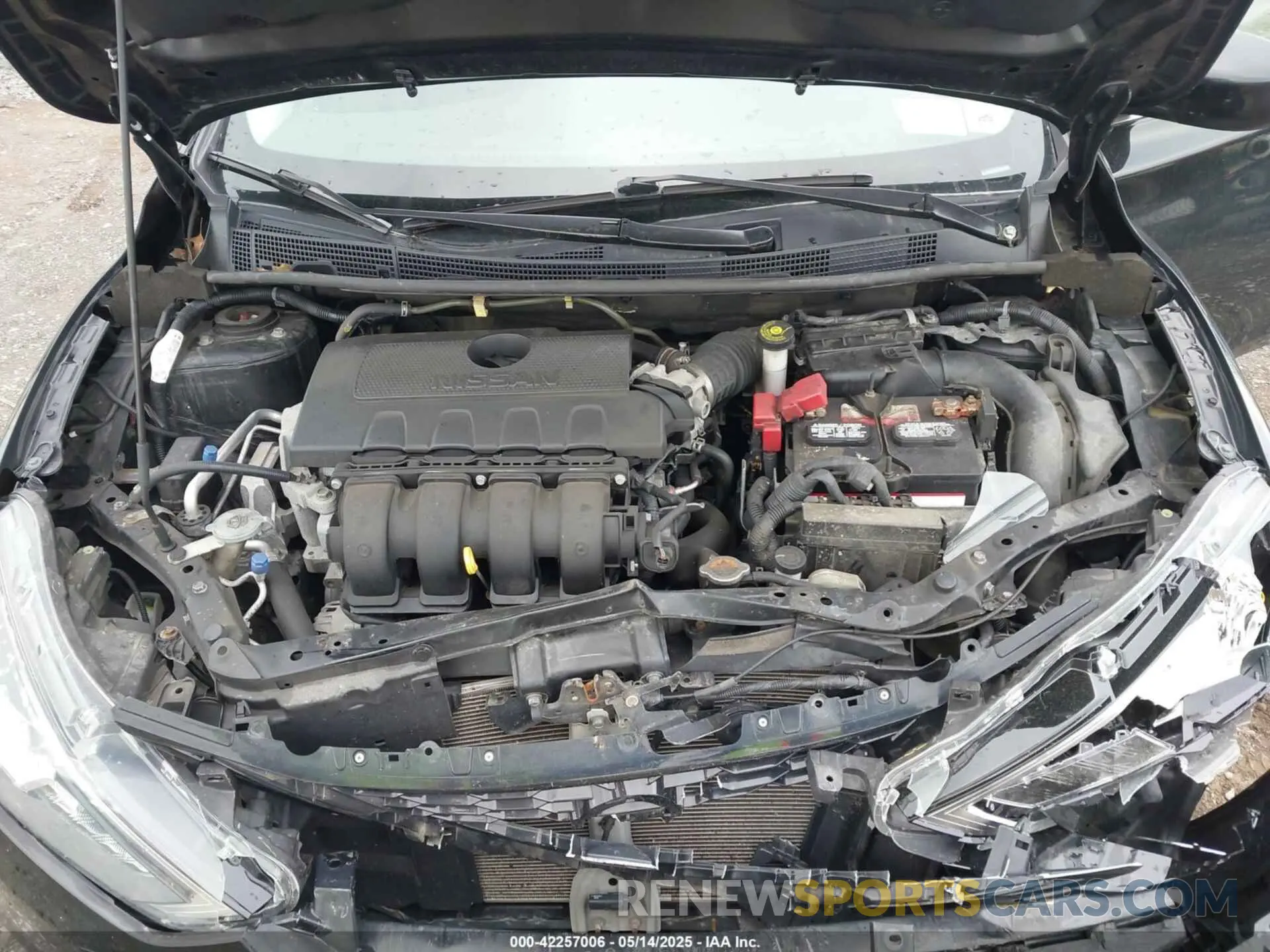 10 Photograph of a damaged car 3N1AB7AP4KY363948 NISSAN SENTRA 2019