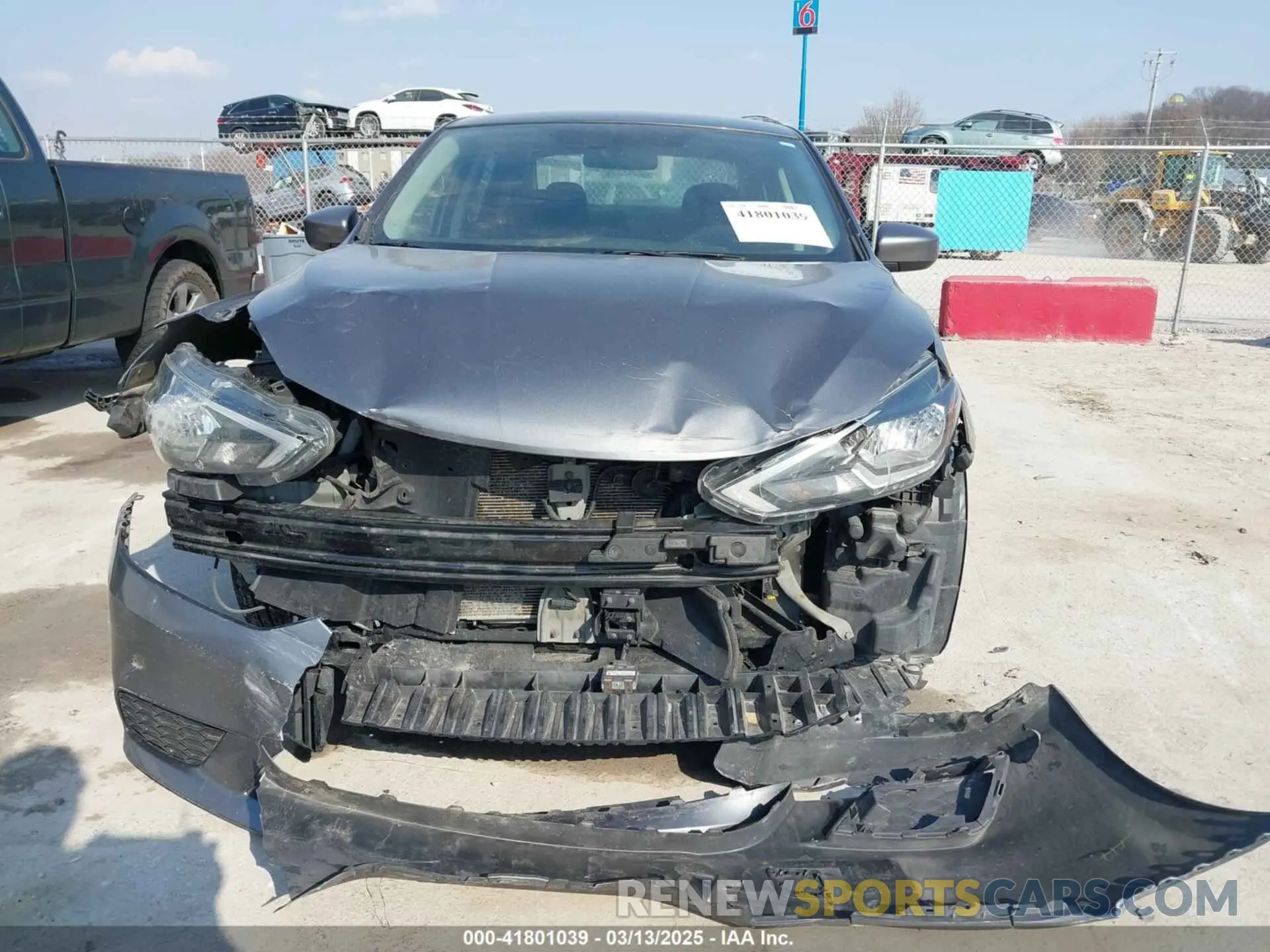 13 Photograph of a damaged car 3N1AB7AP4KY373282 NISSAN SENTRA 2019