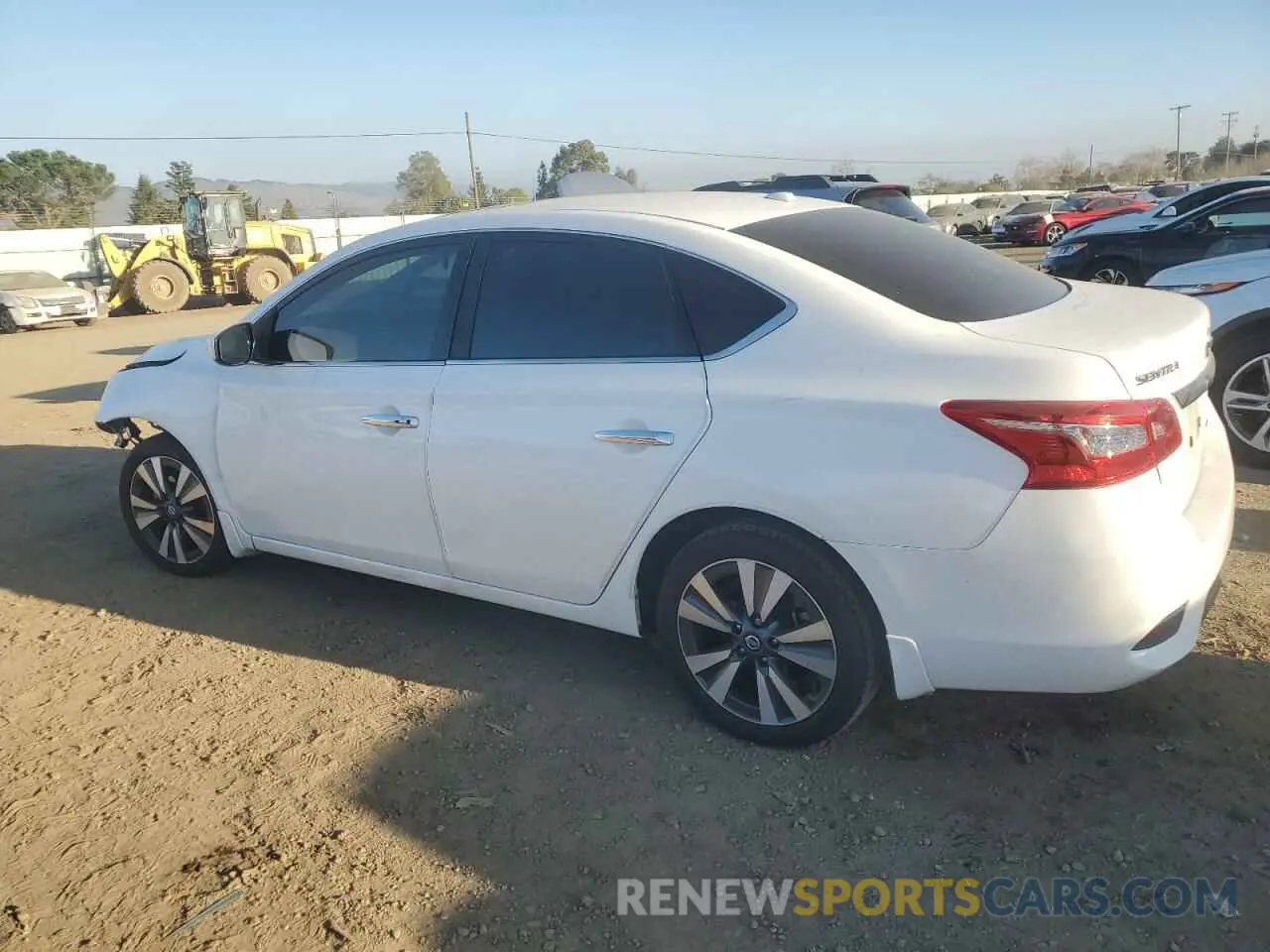 2 Photograph of a damaged car 3N1AB7AP4KY383990 NISSAN SENTRA 2019