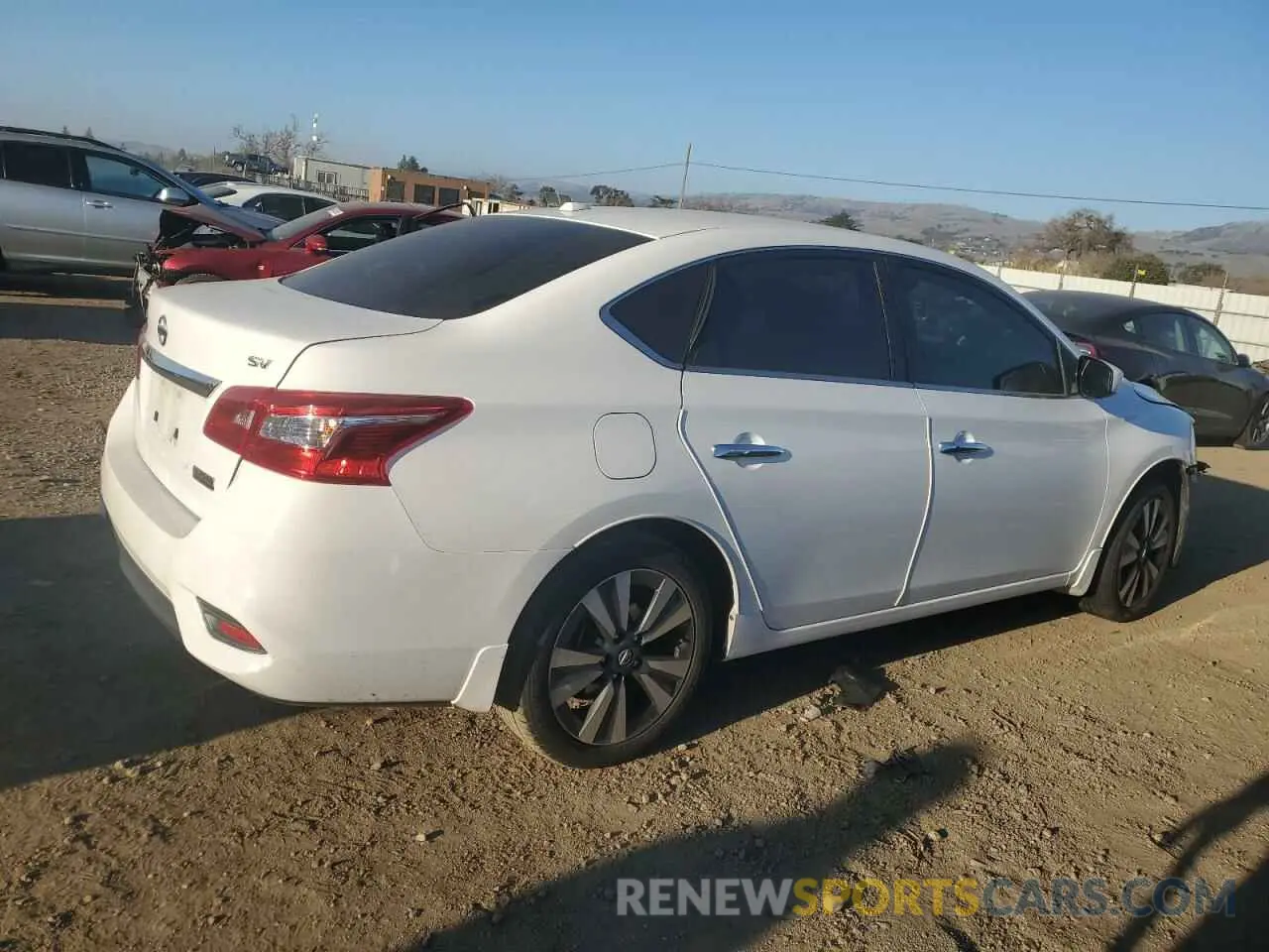 3 Photograph of a damaged car 3N1AB7AP4KY383990 NISSAN SENTRA 2019