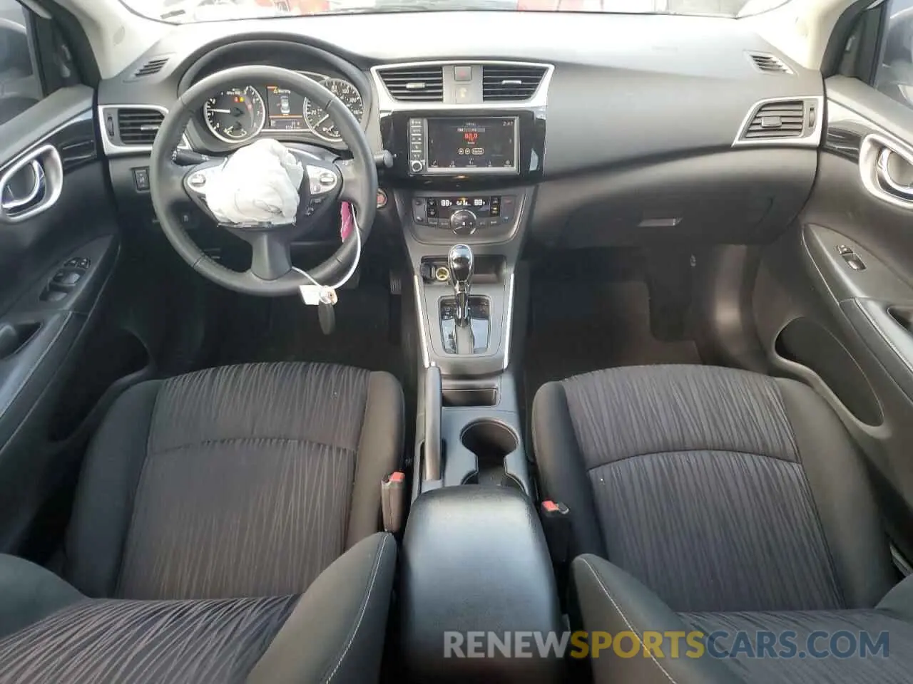 8 Photograph of a damaged car 3N1AB7AP4KY383990 NISSAN SENTRA 2019