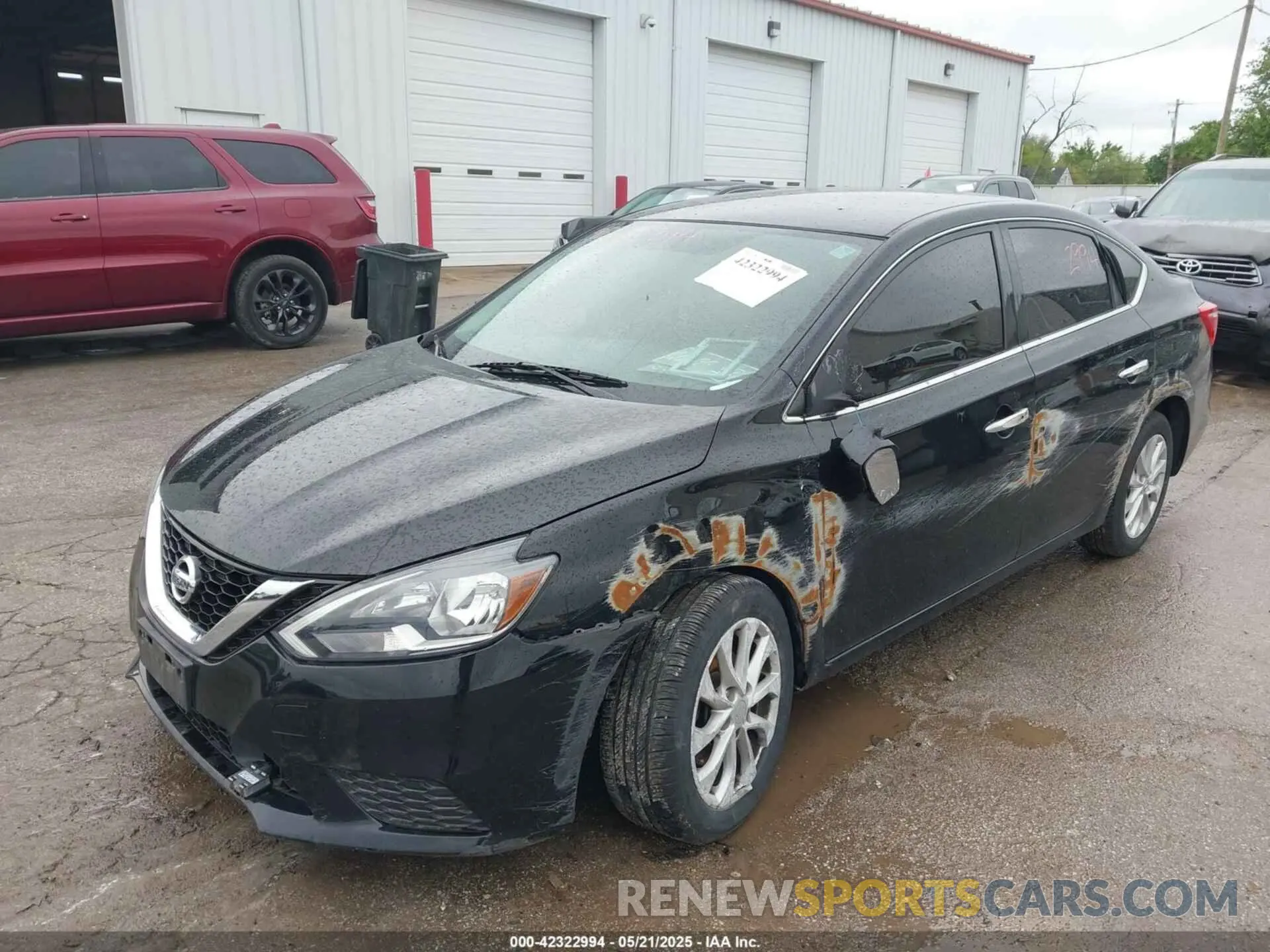 2 Photograph of a damaged car 3N1AB7AP4KY389580 NISSAN SENTRA 2019