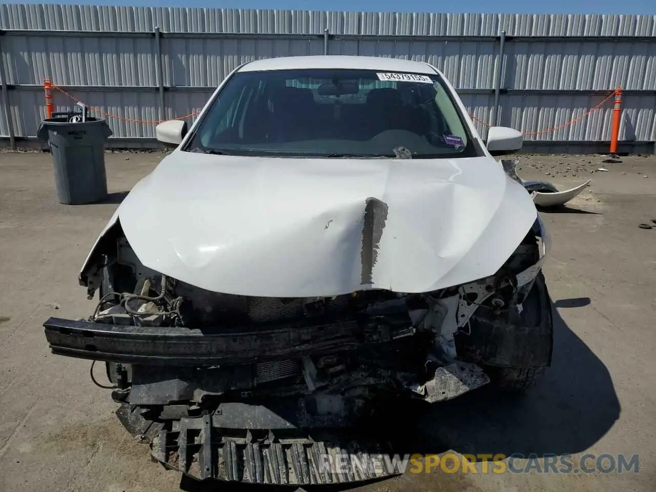 5 Photograph of a damaged car 3N1AB7AP4KY393452 NISSAN SENTRA 2019