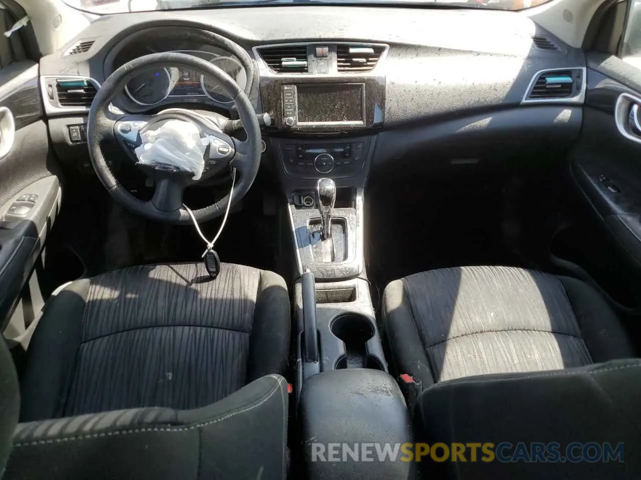 8 Photograph of a damaged car 3N1AB7AP4KY393452 NISSAN SENTRA 2019