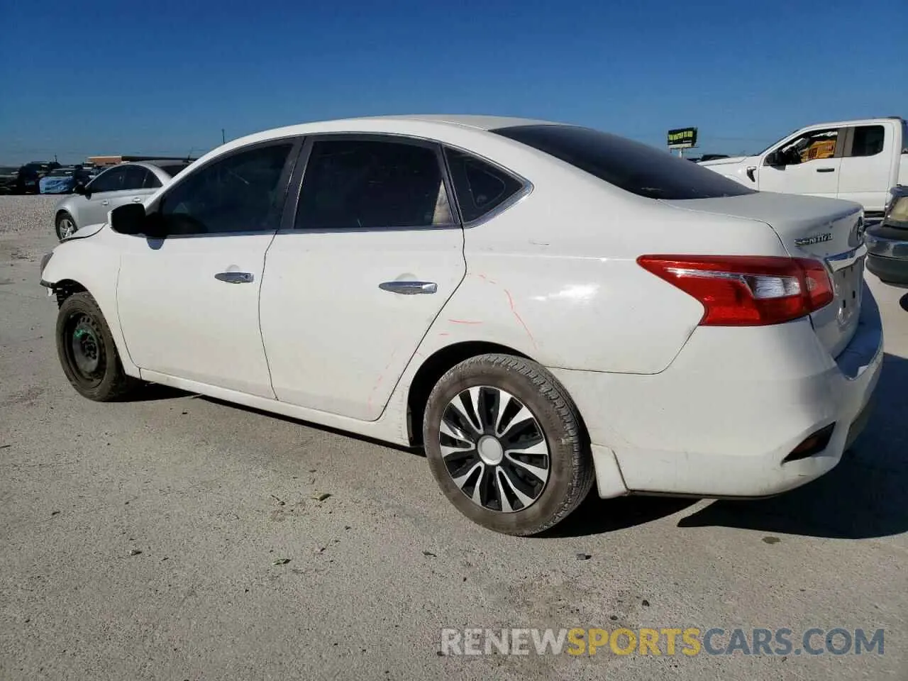 2 Photograph of a damaged car 3N1AB7AP4KY394861 NISSAN SENTRA 2019