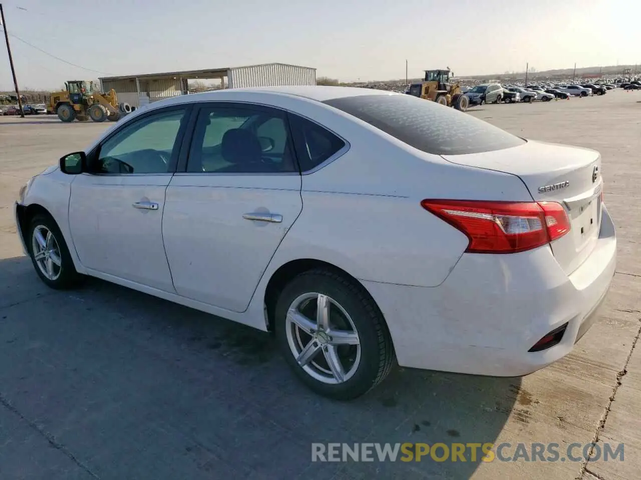 2 Photograph of a damaged car 3N1AB7AP4KY395766 NISSAN SENTRA 2019