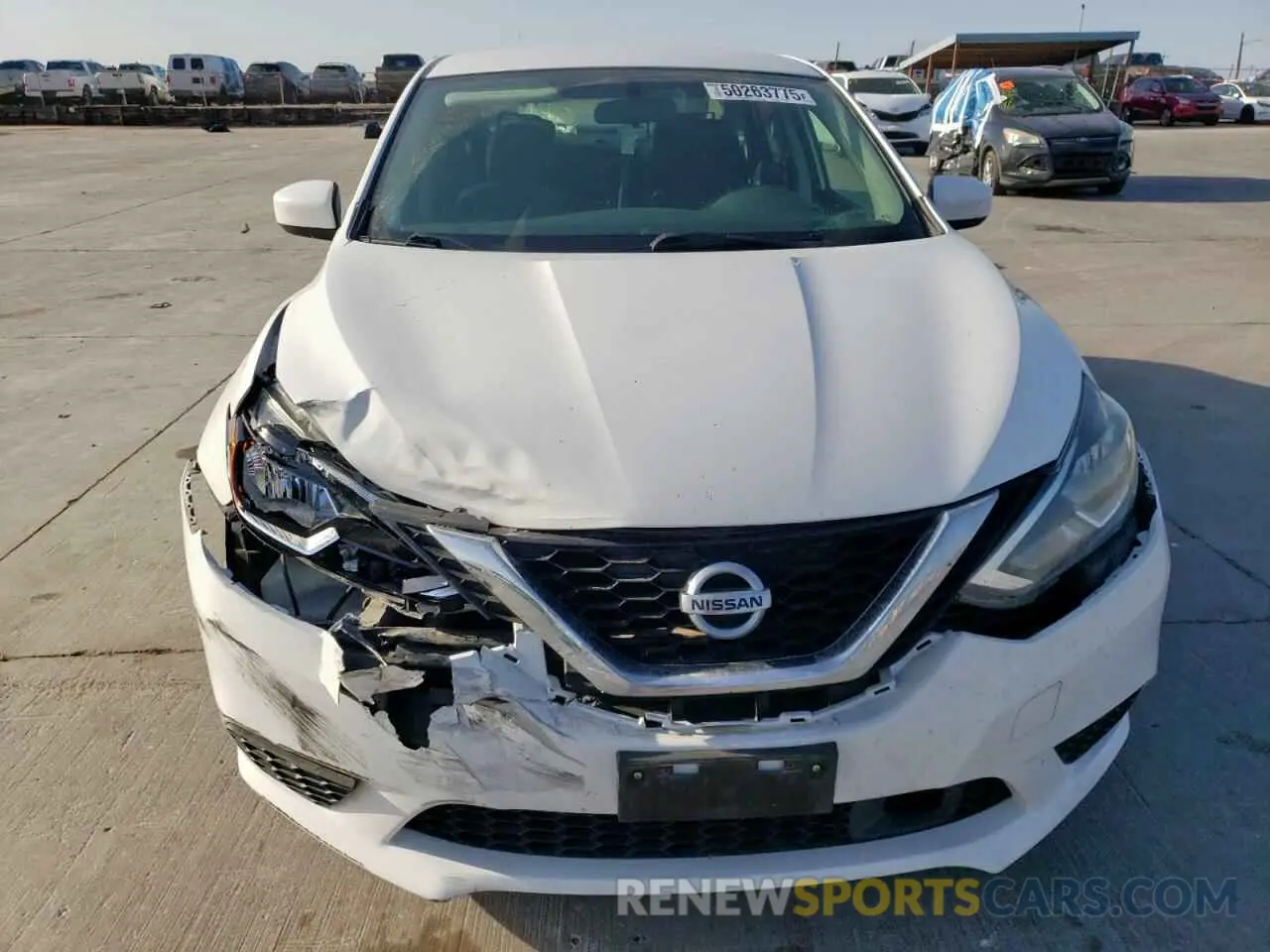 5 Photograph of a damaged car 3N1AB7AP4KY395766 NISSAN SENTRA 2019