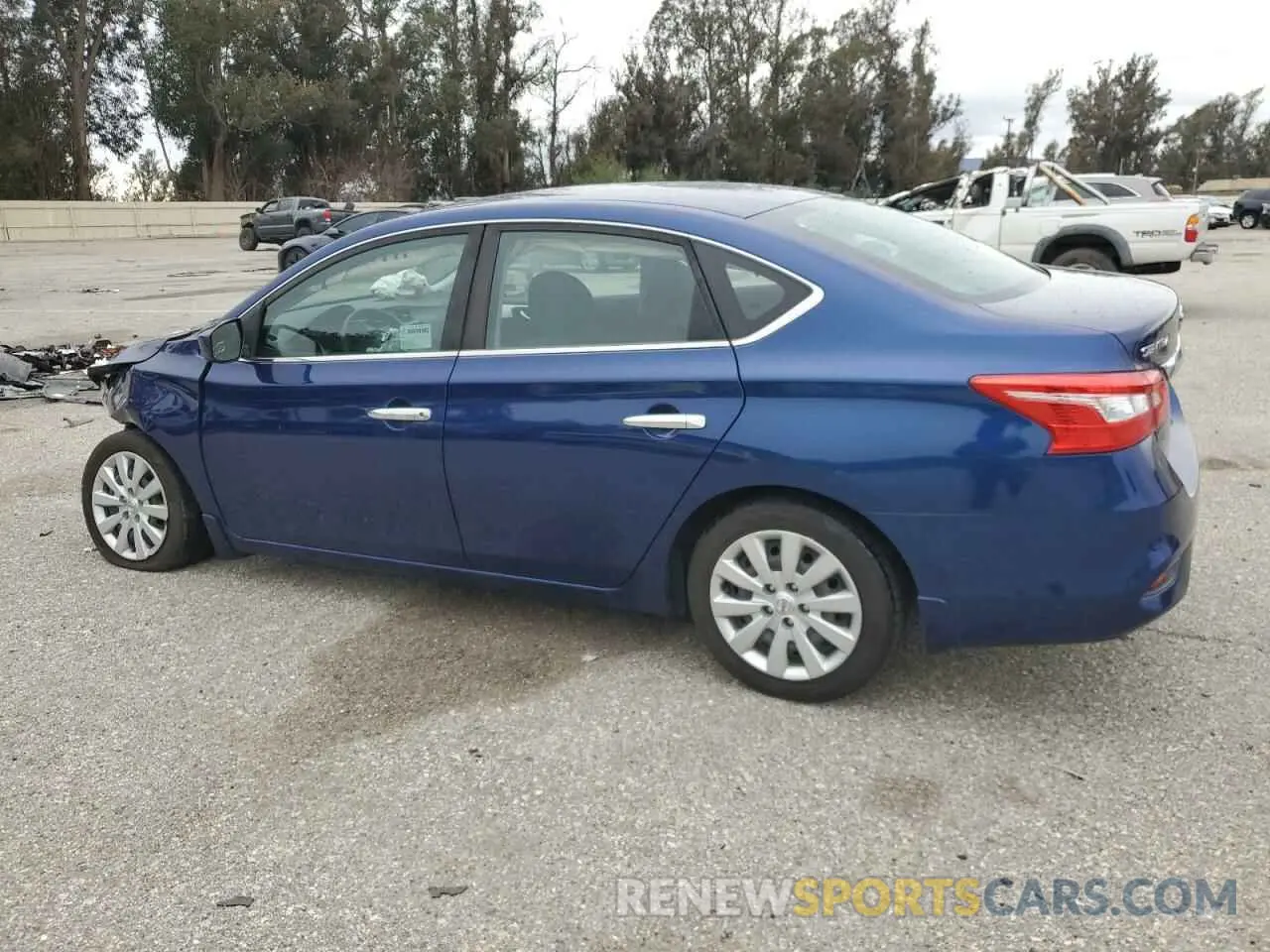 2 Photograph of a damaged car 3N1AB7AP4KY397467 NISSAN SENTRA 2019