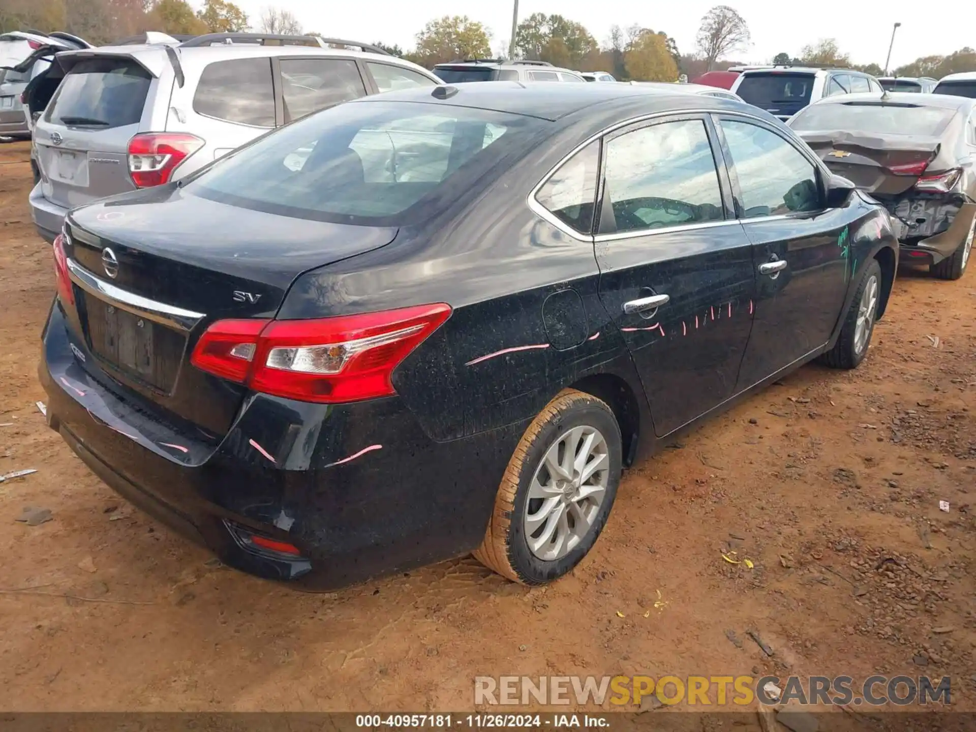 4 Photograph of a damaged car 3N1AB7AP4KY397601 NISSAN SENTRA 2019