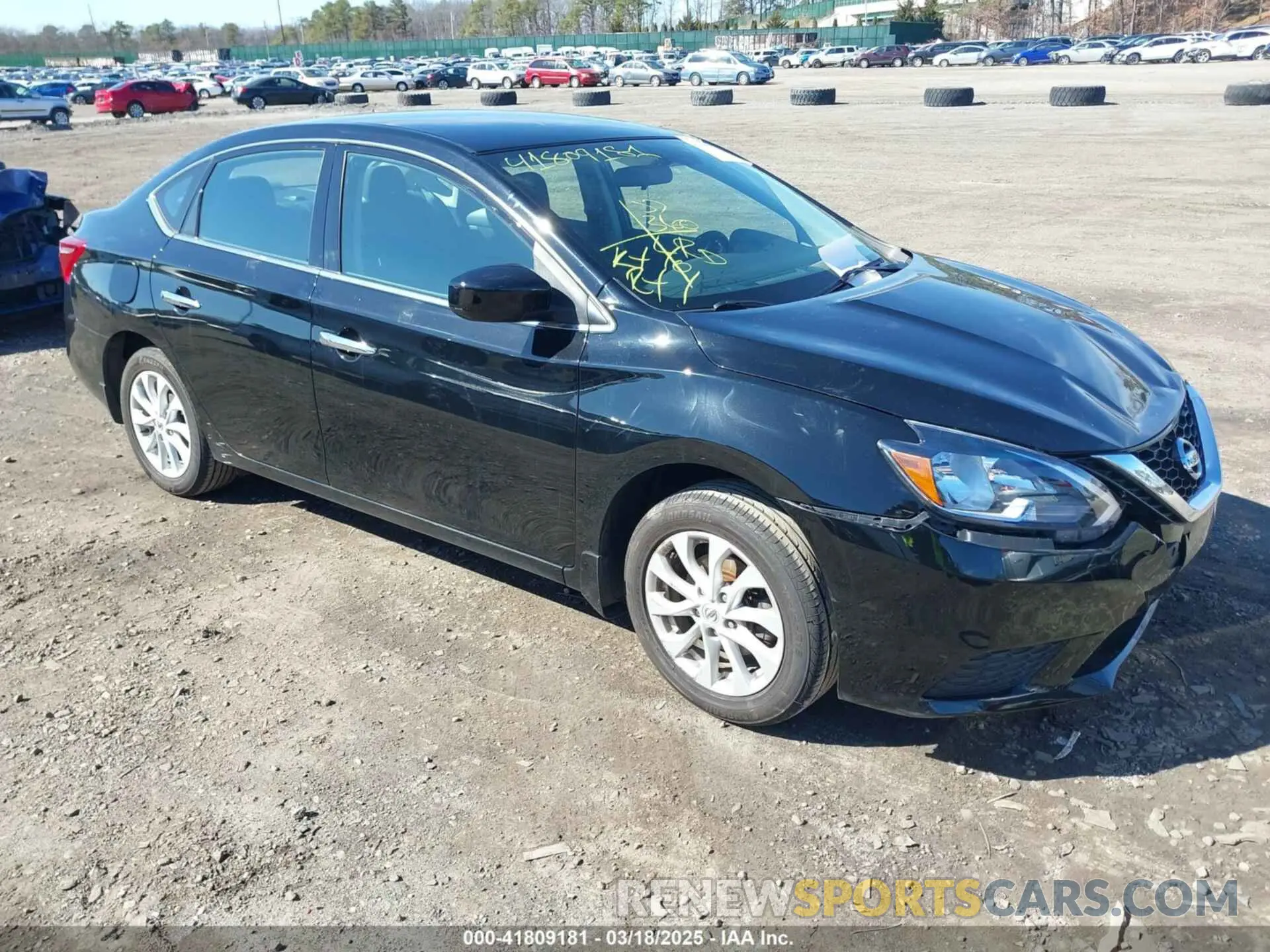 1 Photograph of a damaged car 3N1AB7AP4KY401937 NISSAN SENTRA 2019