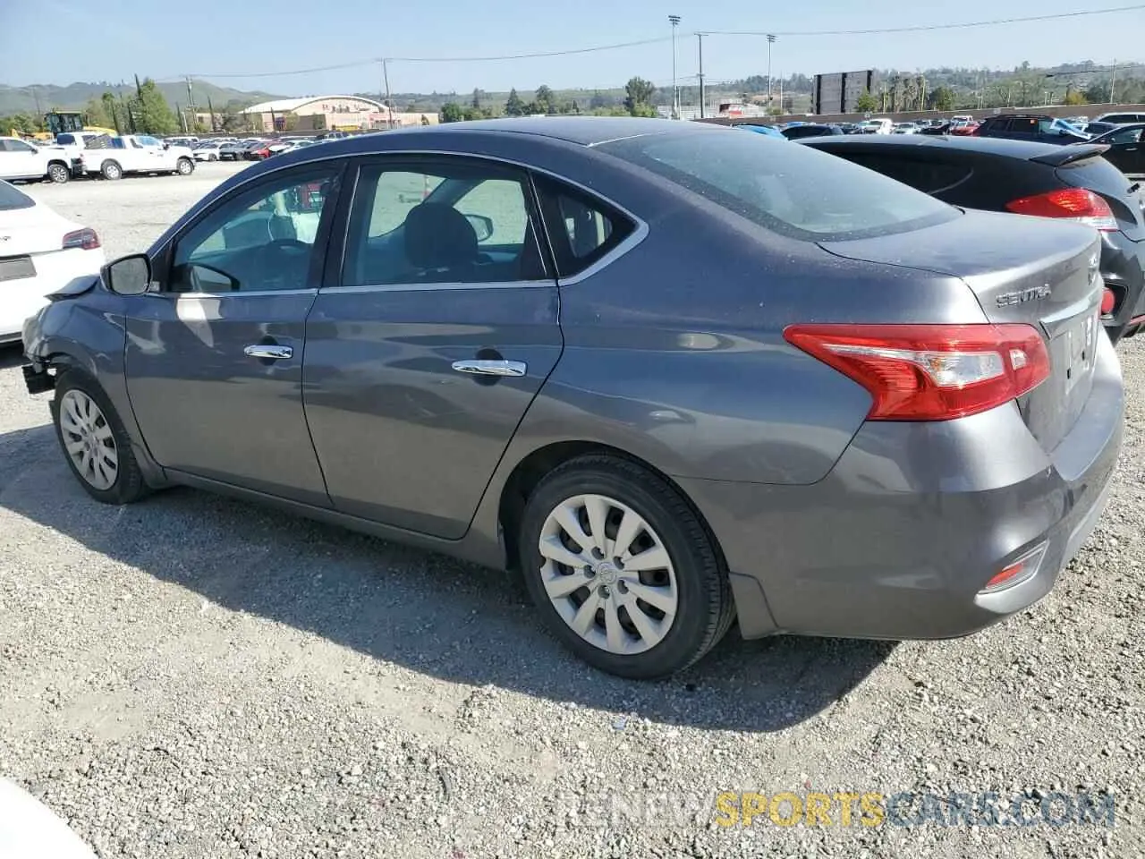 2 Photograph of a damaged car 3N1AB7AP4KY402067 NISSAN SENTRA 2019