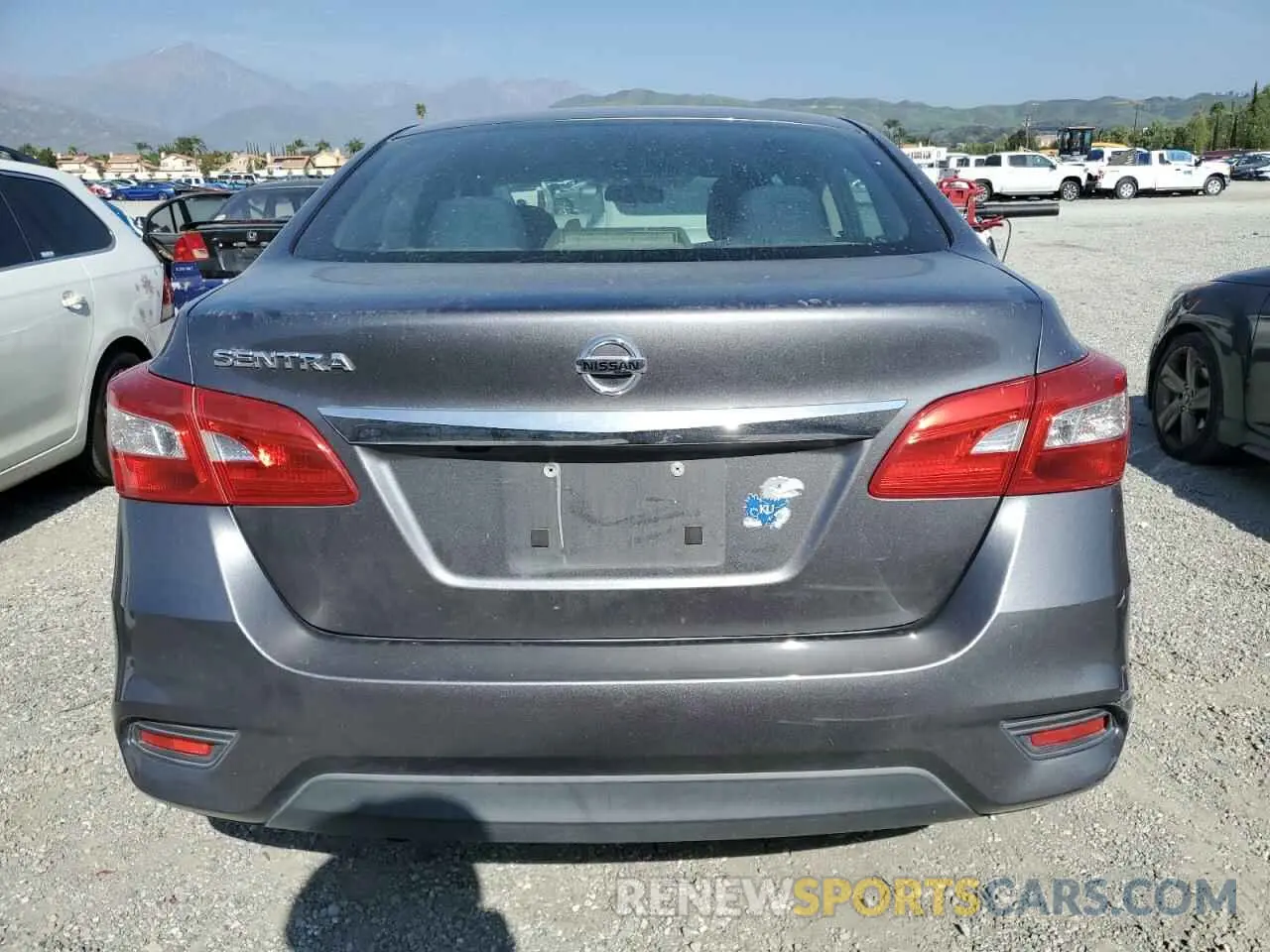 6 Photograph of a damaged car 3N1AB7AP4KY402067 NISSAN SENTRA 2019