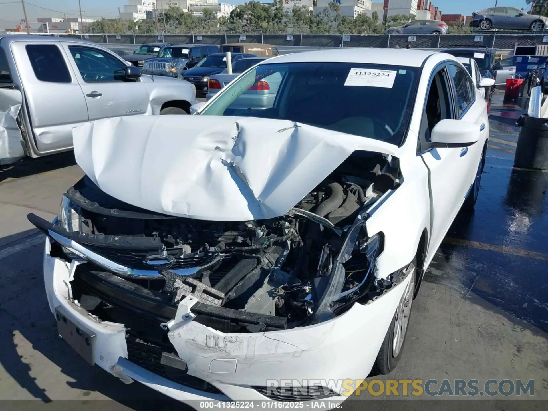 6 Photograph of a damaged car 3N1AB7AP4KY406653 NISSAN SENTRA 2019