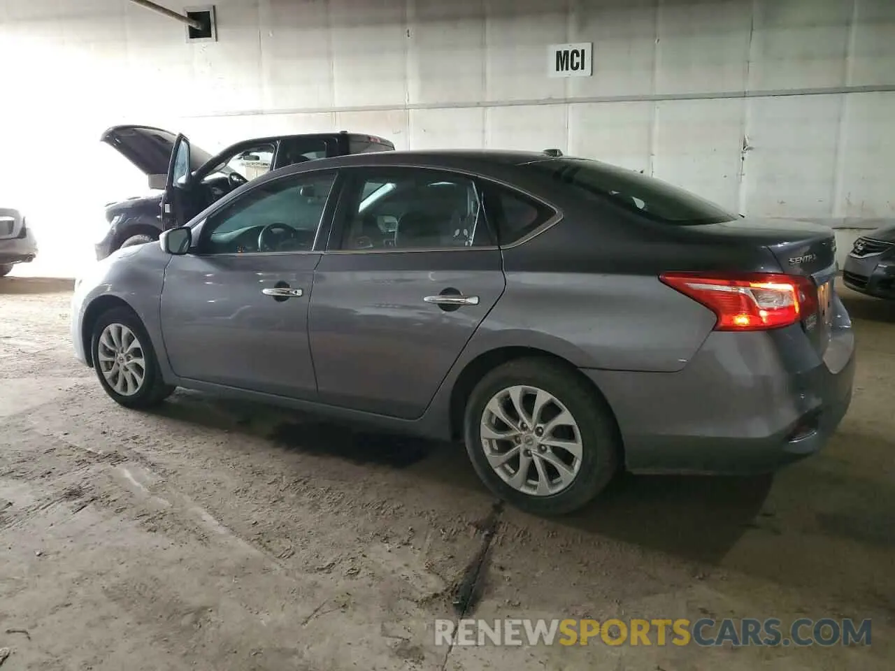 2 Photograph of a damaged car 3N1AB7AP4KY414798 NISSAN SENTRA 2019