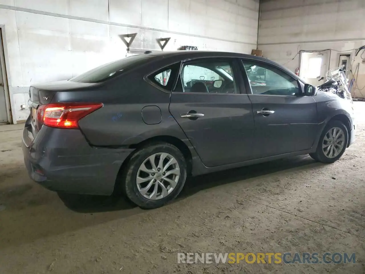 3 Photograph of a damaged car 3N1AB7AP4KY414798 NISSAN SENTRA 2019