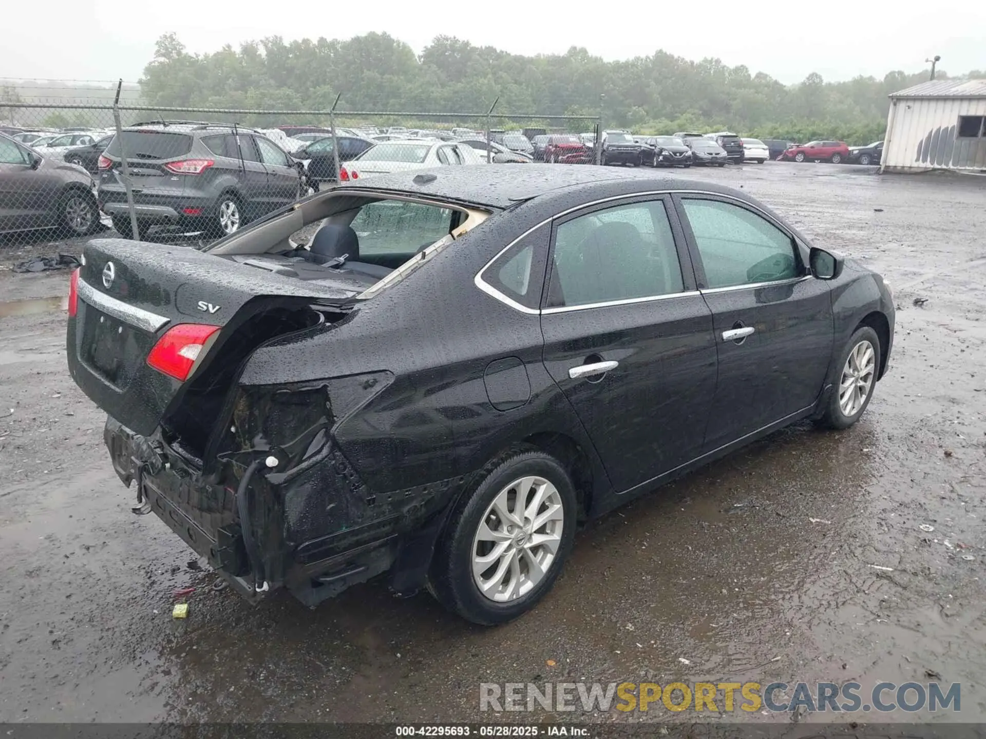 4 Photograph of a damaged car 3N1AB7AP4KY417717 NISSAN SENTRA 2019