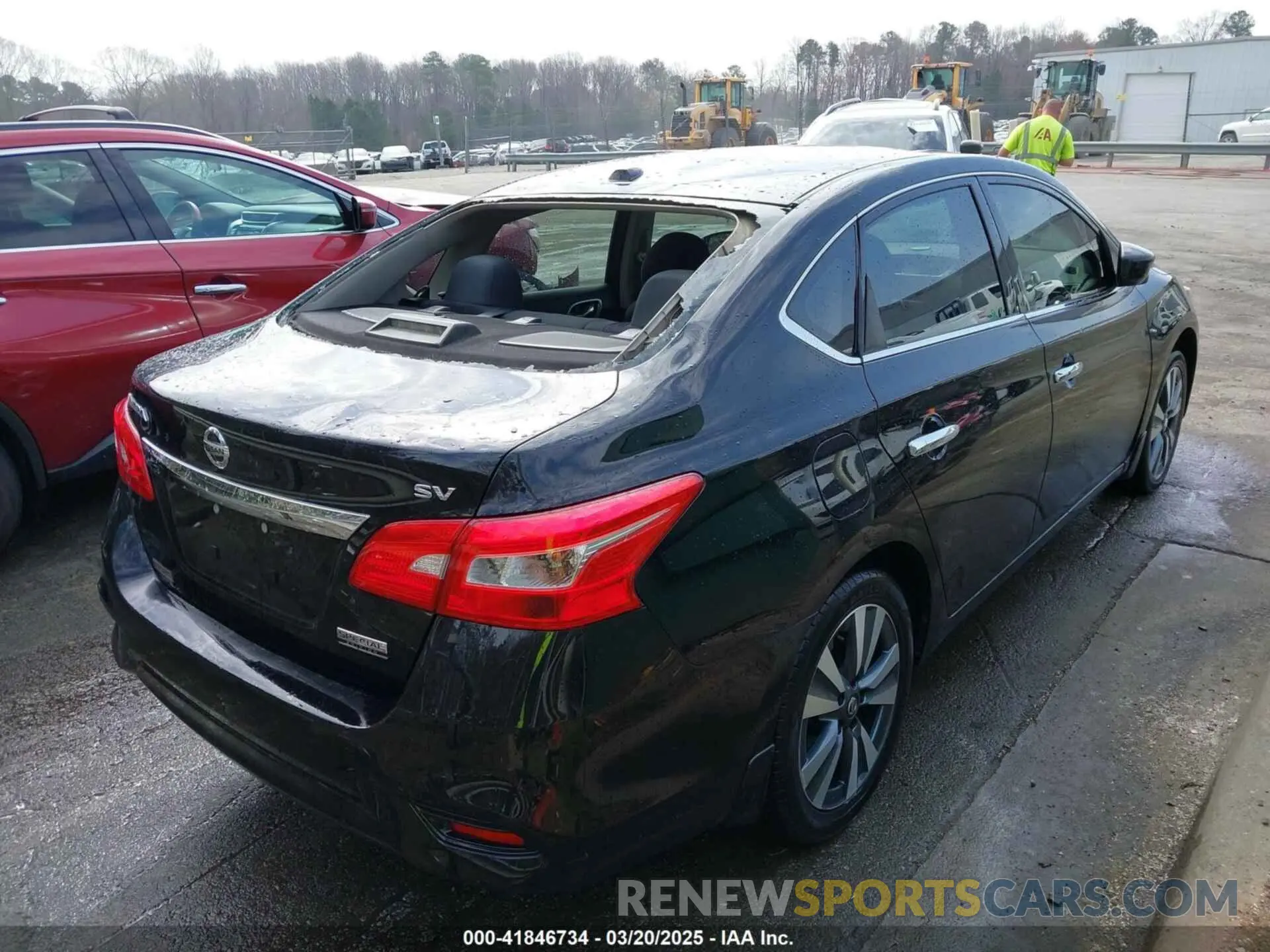 4 Photograph of a damaged car 3N1AB7AP4KY428216 NISSAN SENTRA 2019
