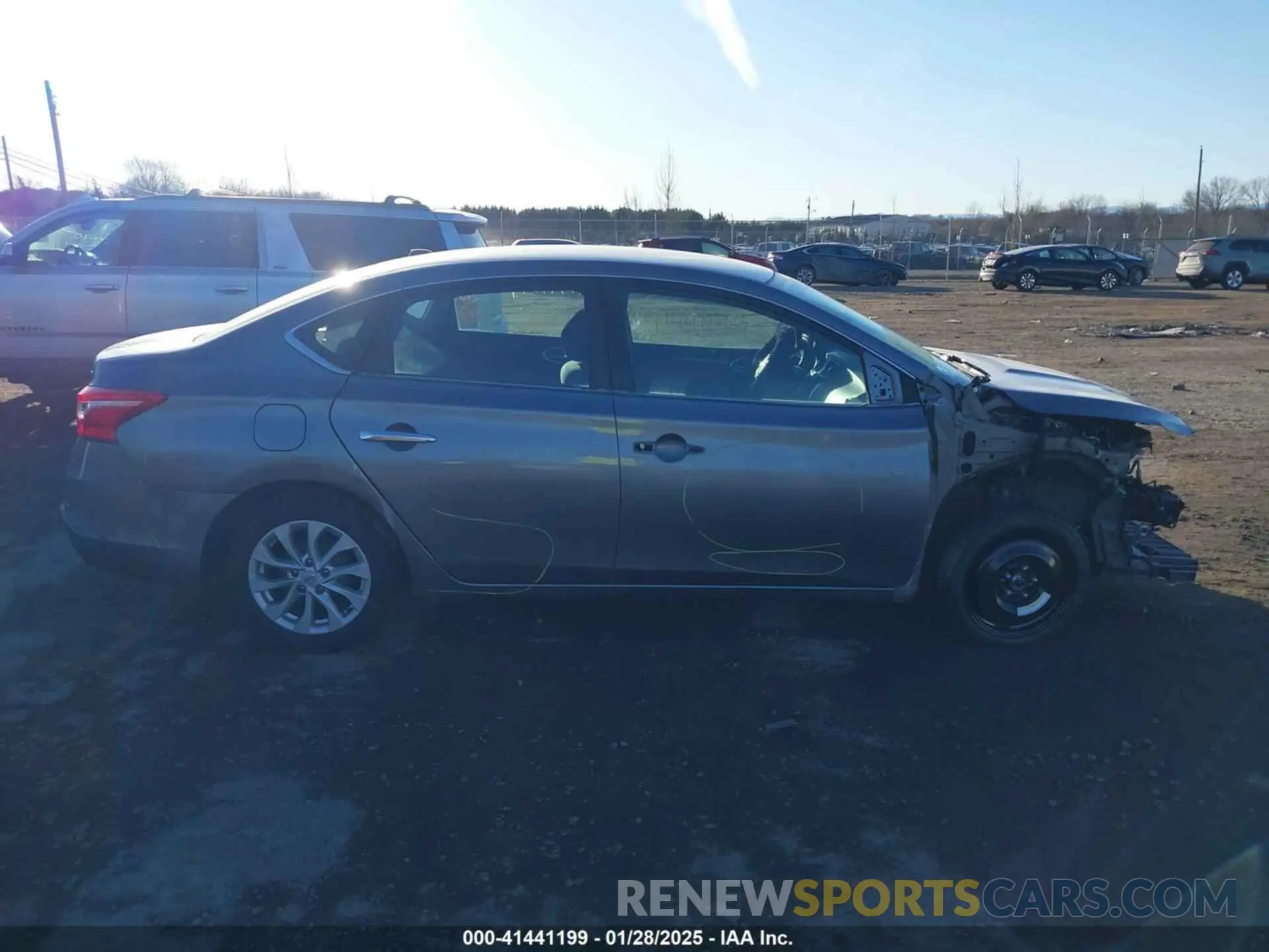 13 Photograph of a damaged car 3N1AB7AP4KY428555 NISSAN SENTRA 2019