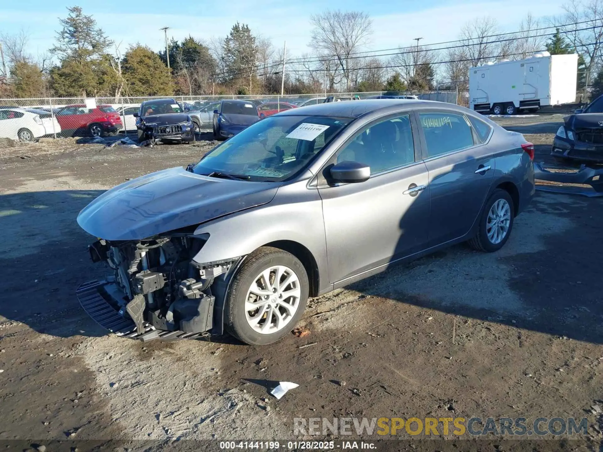 2 Photograph of a damaged car 3N1AB7AP4KY428555 NISSAN SENTRA 2019