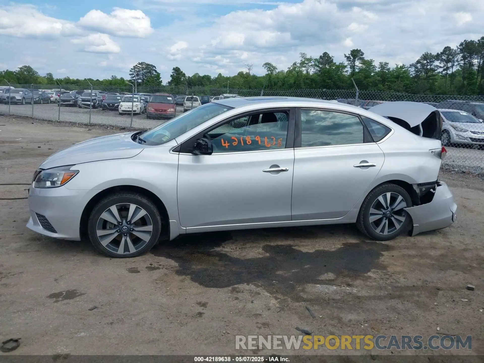 14 Photograph of a damaged car 3N1AB7AP4KY431780 NISSAN SENTRA 2019