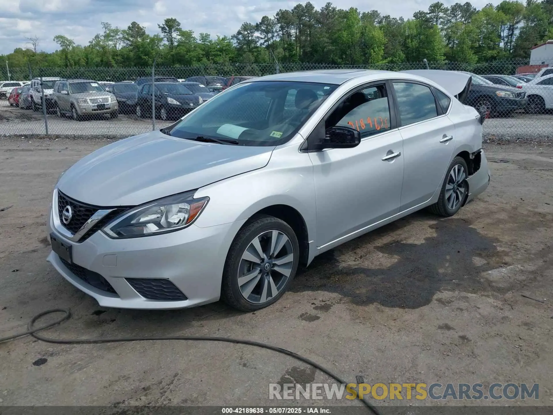 2 Photograph of a damaged car 3N1AB7AP4KY431780 NISSAN SENTRA 2019