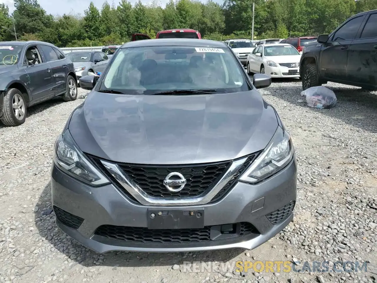5 Photograph of a damaged car 3N1AB7AP4KY432265 NISSAN SENTRA 2019