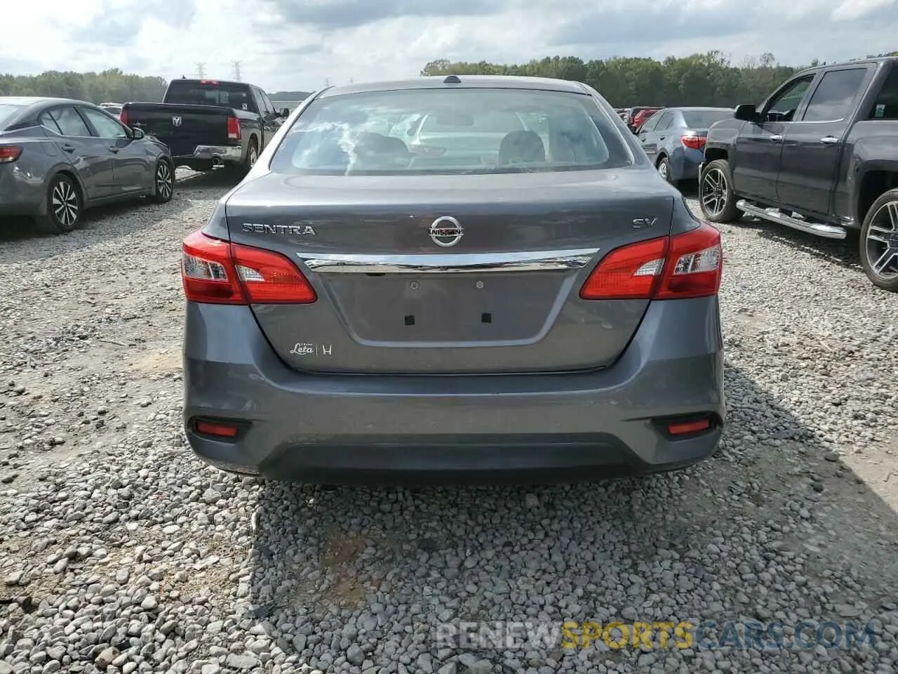 6 Photograph of a damaged car 3N1AB7AP4KY432265 NISSAN SENTRA 2019
