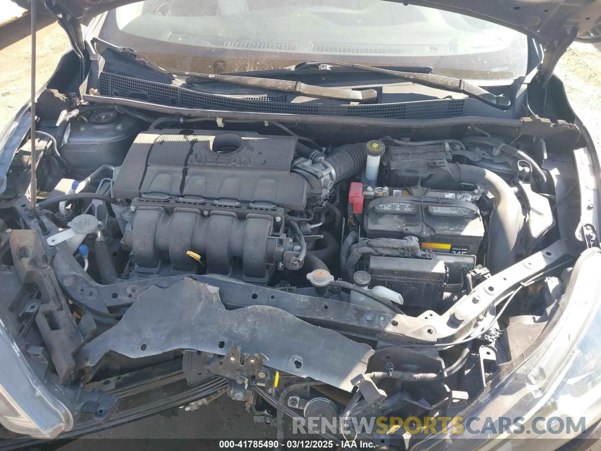 10 Photograph of a damaged car 3N1AB7AP4KY433755 NISSAN SENTRA 2019