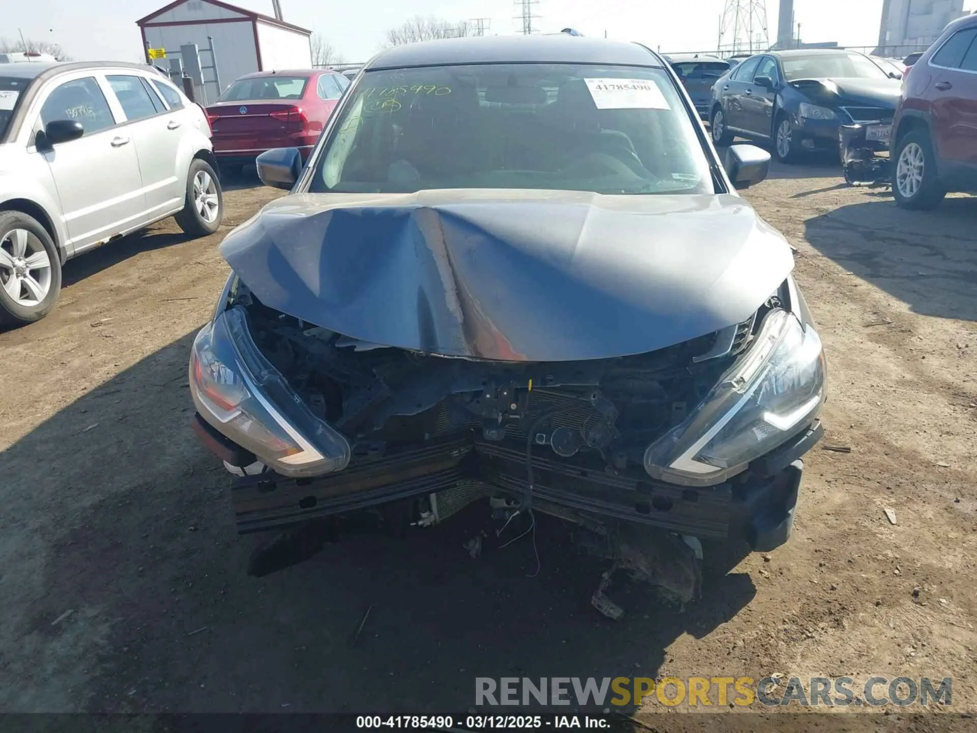 12 Photograph of a damaged car 3N1AB7AP4KY433755 NISSAN SENTRA 2019