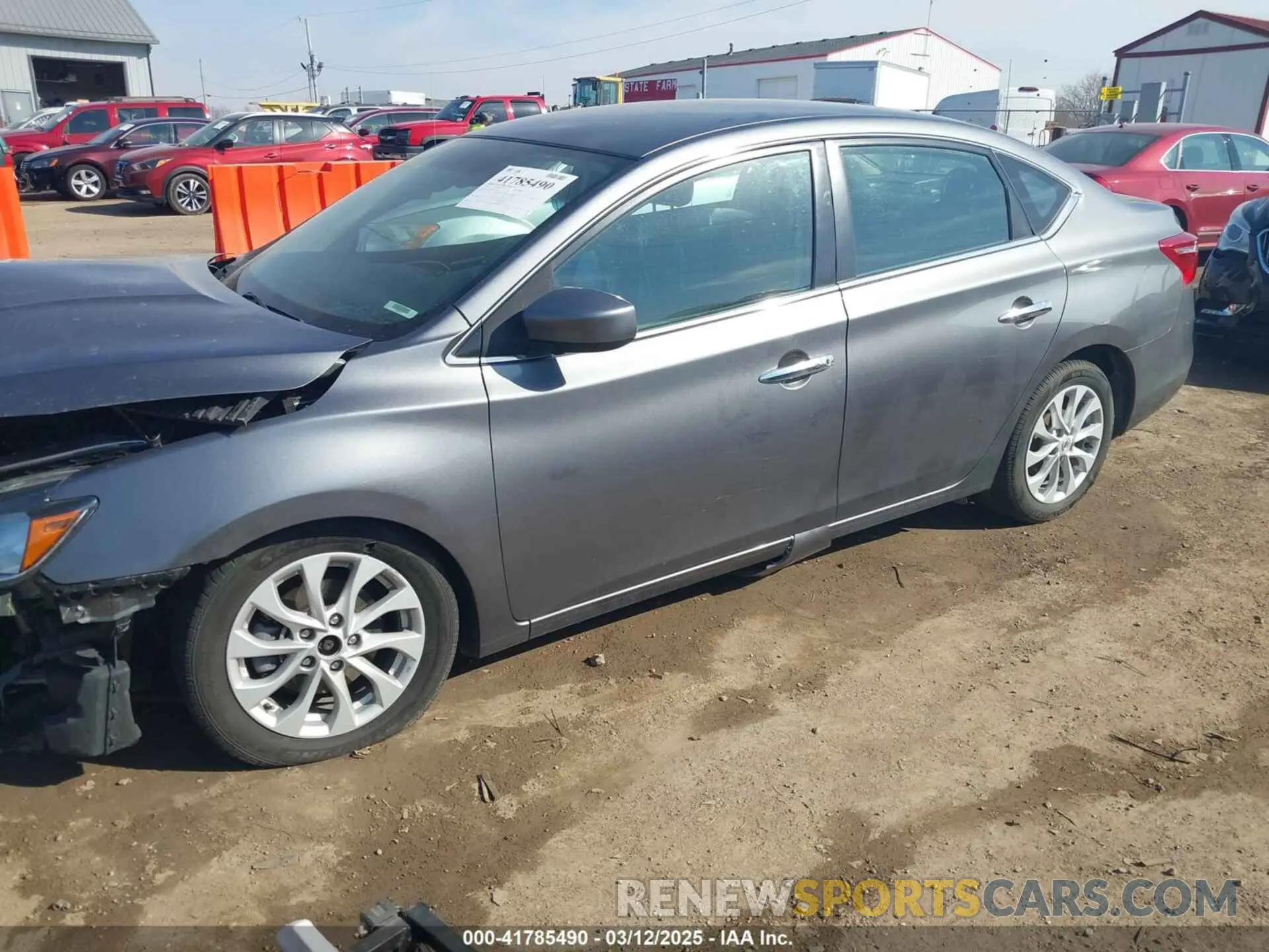 14 Photograph of a damaged car 3N1AB7AP4KY433755 NISSAN SENTRA 2019